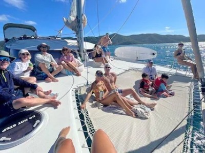 Sailing in Tortola